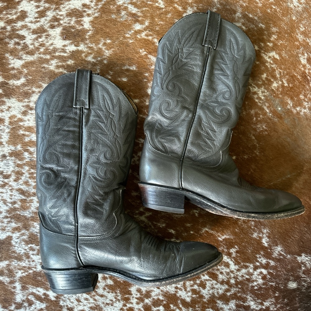 Vintage Dan Post Cowboy Boot